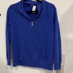 Old Navy Royal Blue Women's Quarter-Zip Pullover